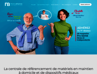 centrale-medicalliance.fr screenshot