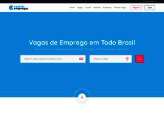 centralempregos.com.br screenshot