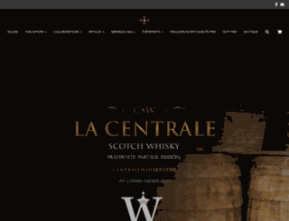 centralewhisky.com screenshot