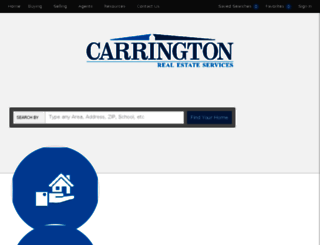 centralfl.carringtonrealestate.com screenshot