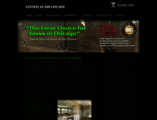 centralglasschicago.com screenshot