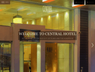 centralhotel.gr screenshot