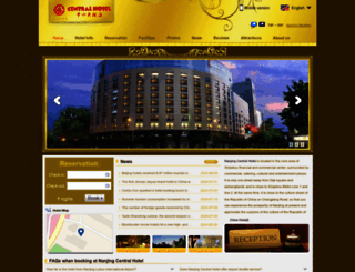 centralhotelnanjing.com screenshot