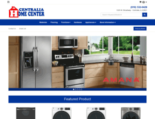 centraliahomecenter.com screenshot
