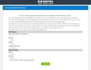 centralink.org screenshot