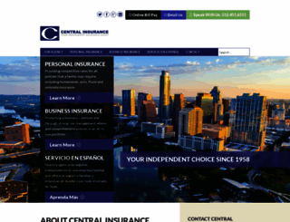 centralins.com screenshot