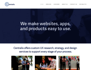 centralis.com screenshot