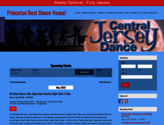centraljerseydance.org screenshot