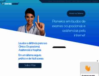 centrallaudos.com.br screenshot