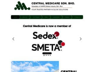 centralmedicare.com.my screenshot