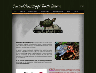 centralmsturtlerescue.com screenshot