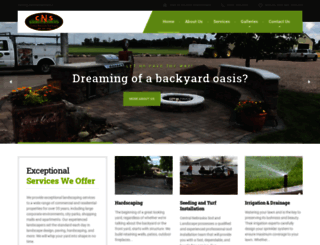 centralnesodandlandscape.com screenshot