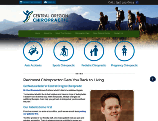centraloregonchiropractic.com screenshot