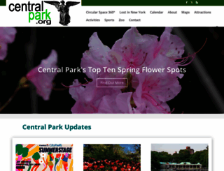 centralpark.org screenshot
