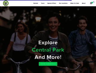 centralparkbiketours.com screenshot