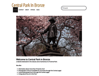 centralparkinbronze.com screenshot