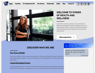 centralparkobgyn.com screenshot
