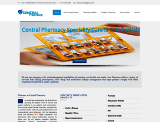 centralpharmacyboston.com screenshot