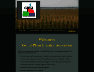 centralplainsirrigationassociation.org screenshot