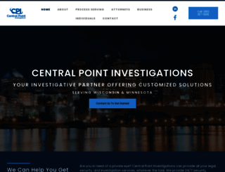 centralpointinvestigations.com screenshot