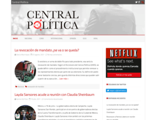centralpoliticamx.com screenshot