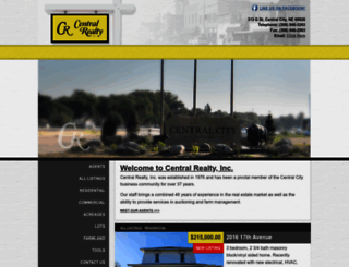 centralrealtycc.com screenshot