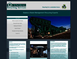 centralrecyclingservices.com screenshot