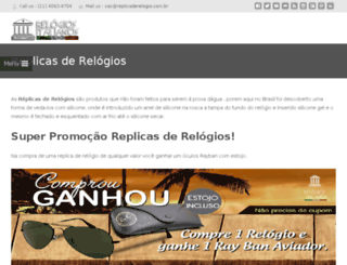centralreplicasderelogios.com.br screenshot