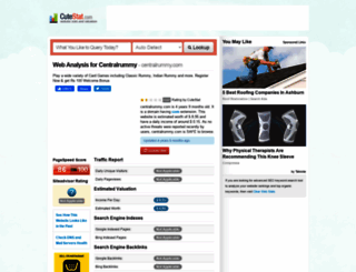 centralrummy.com.cutestat.com screenshot