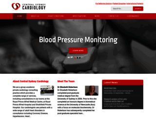 centralsydneycardiology.com.au screenshot