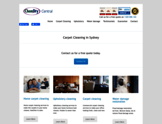 centralsydneycarpetcleaning.com.au screenshot