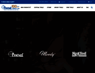 centraltools.com screenshot