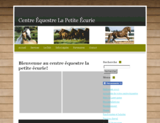centre-equestre-la-rochelle.fr screenshot
