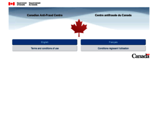 centreantifraude-antifraudcentre.ca screenshot