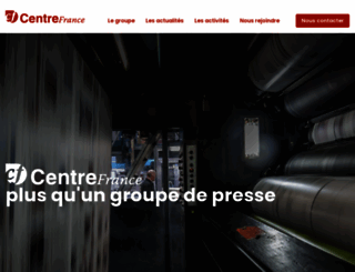 centrefrance.com screenshot