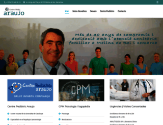 centremedicaraujo.com screenshot
