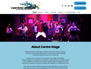 centrestageuk.com screenshot
