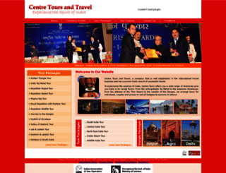 centretoursandtravel.com screenshot