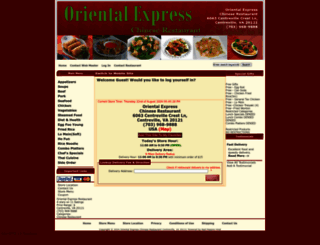 centrevilleorientalexpress.com screenshot