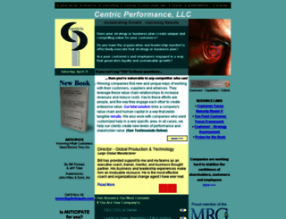 centricperformance.com screenshot