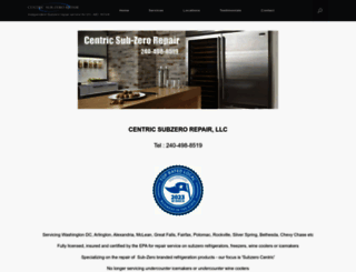 centricsubzerorepair.com screenshot