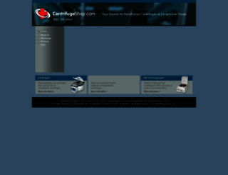 centrifugeshop.com screenshot