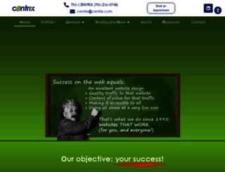 centrix.com screenshot
