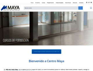 centro-maya.com screenshot