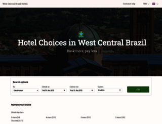 centro-oeste-do-brasil-hoteis.com screenshot
