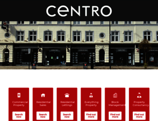 centro.plc.uk screenshot