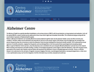 centroalzheimer.org screenshot