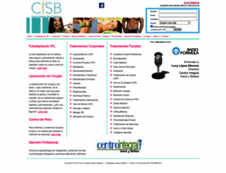 centrobellezaysalud.com screenshot