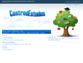 centrodestudos.com.br screenshot