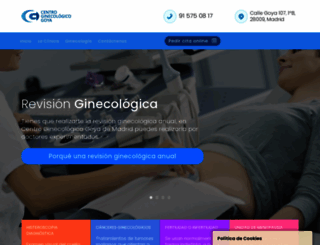 centroginecologicogoya.com screenshot